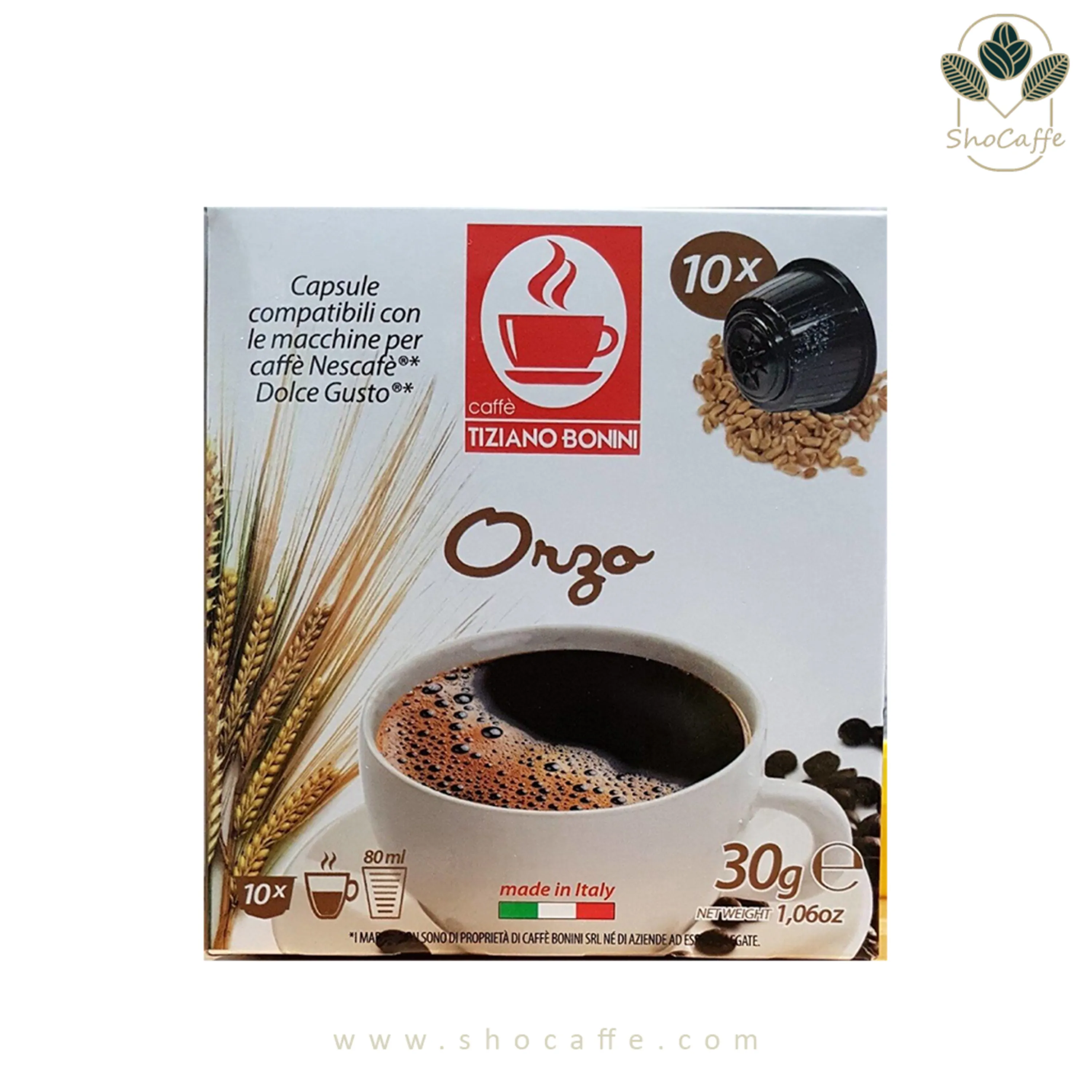 کپسول قهوه دولچه گوستو بونینی اسپرسو orge کپسول قهوه دولچه گوستو بونینی اسپرسو orge-ده عددی